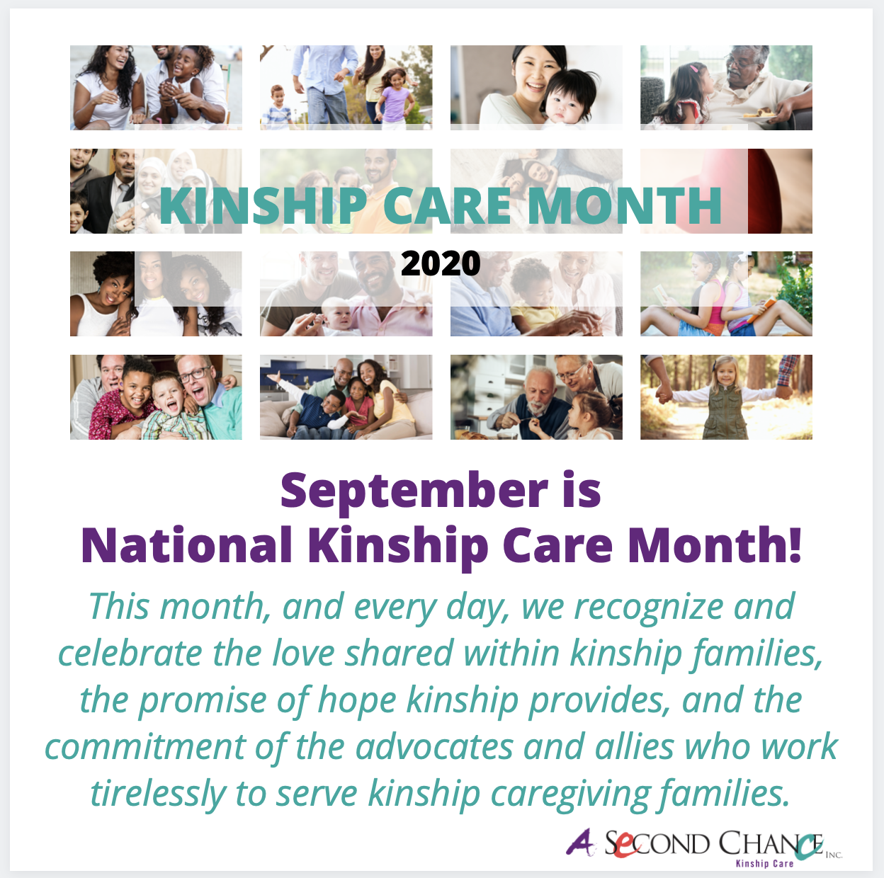 National Kinship Care Month Is Here! A Second Chance, Inc.